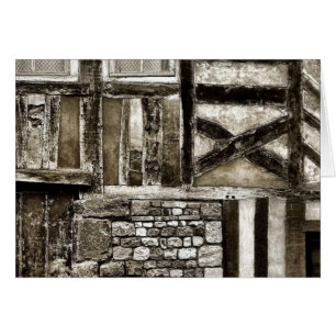 Rustic Old Wood and Stone Building