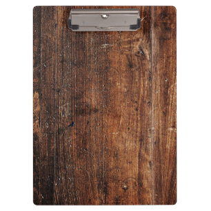 Rustic Old Wood Clipboard Vintage