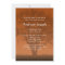 Rustic Orange Tree of Life Bar Mitzvah Invitations