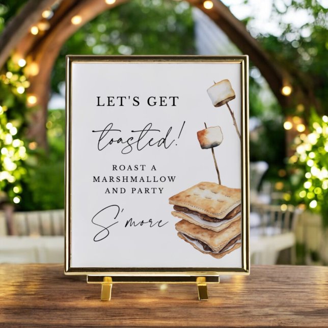 Rustic Outdoor S'more Wedding Sign (Creator Uploaded)