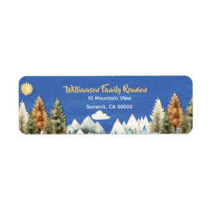 Rustic Outdoors Family Reunion