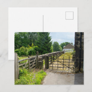 Rustic Path, Mytholmroyd Postcard