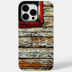 Rustic Peeling Paint Wooden Wall Case-Mate iPhone 14 Pro Max Case