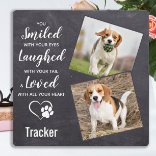 Rustic Personalised Pet Memorial Photo Plaque