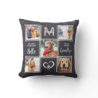 Rustic Pet Dog Memorial Keepsake Photo Collage