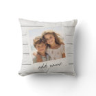 Rustic Photo Frame with Shiplap Background Print