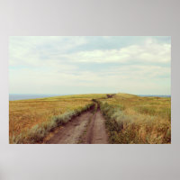 Rustic photography. Landscape print. Country photo
