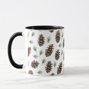 Rustic Pinecone Combo Mug – Farmhouse Christmas Co