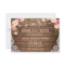 Rustic Pink Floral Lace String Light Save the Date
