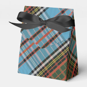 Rustic Plaid Anderson Classic Tartan Favour Box
