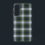 Rustic Plaid Clan Gordon Green White Tartan Samsung Galaxy Case<br><div class="desc">With our custom tartan phone cases,  you can express your unique style and heritage. Whether you simply love the look of tartan or a bit nostalgic with your roots,  our cases are a great way to show off your personality. Plaid Clan Gordon Green White Tartan Samsung Galaxy S21 Case</div>