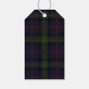 Rustic Plaid Elegant Christmas Holiday Tartan Gift Tags