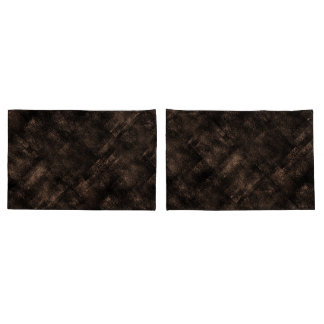 Rustic plants pillow in fall colour harmonies pillowcase