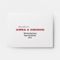 Rustic Poster: Red & Black Printed A2