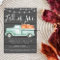 Rustic Pumpkin Fall in Love  Bridal Shower Invite