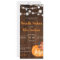 Rustic pumpkin floral wood lights fall wedding