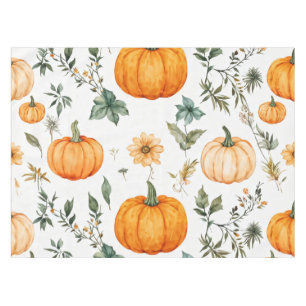 Rustic Pumpkin Pattern Tablecloth