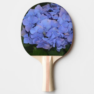 Rustic Purple Hydrangea macrophylla  Ping Pong Paddle