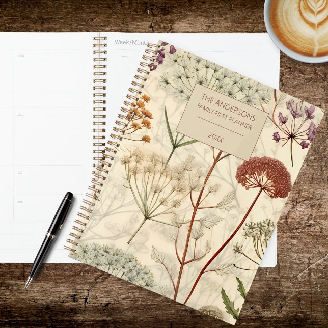 Rustic Queen Anne's Lace Planner (Creator Uploaded)
