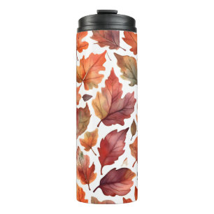 Rustic Radiance Pattern Design Thermal Tumbler