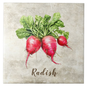 Rustic Radish Faux Ceramic Tile