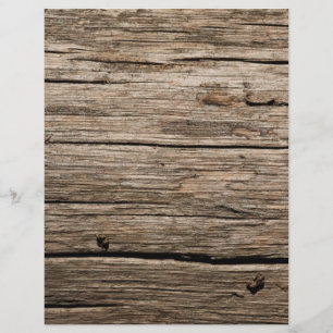 Rustic Reclaimed Barn Board Scrapbook Paper