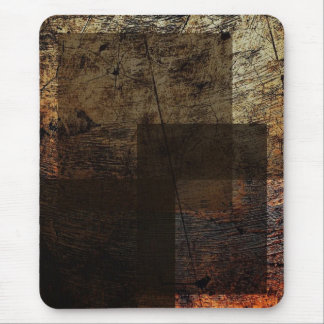 Rustic Rectangles Mouse Mat