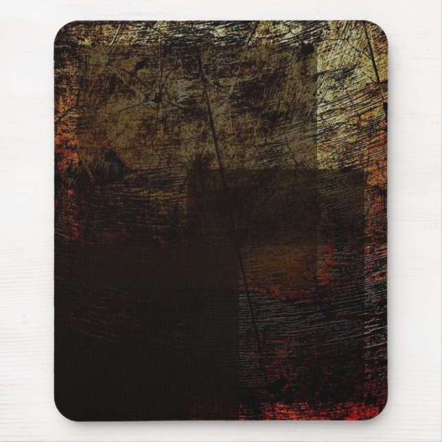 Rustic Rectangles Mouse Pad (Front)