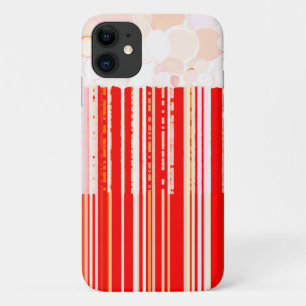 Rustic Red and White iPhone 11 Case