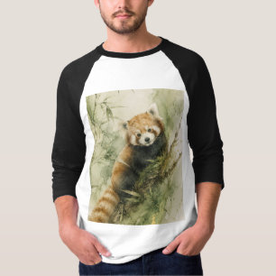 Rustic Red Panda Charm T-Shirt