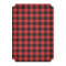 Rustic Red Plaid Christmas Photo Card