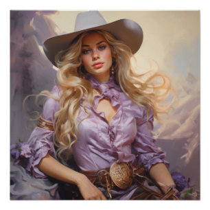 Rustic Rhapsody: Cowgirl Wall Art