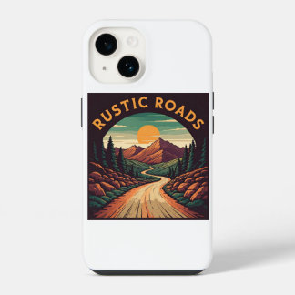 Rustic Roads iPhone 14 Case