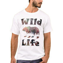 Rustic Roaming Bear Watercolor Wildlife 