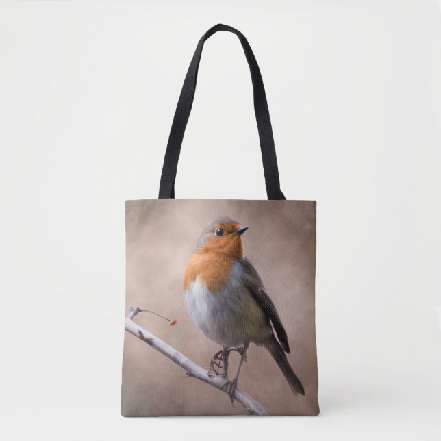 Rustic Robin All-Over-Print Bag (Front)