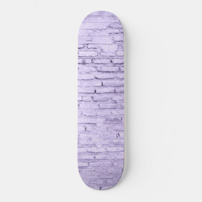Rustic Roman Brick Wall #4 #wall #decor #art  Skateboard (Front)