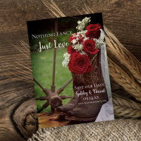 Rustic Roses Cowboy Boots Western Wedding