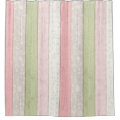 Rustic Sage Green & Pink Floral Wood Cottage Chic Shower Curtain Zazzle