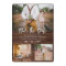 RUSTIC Save the Date Wedding PHOTO COLLAGE - Wood