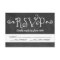 Rustic Script Chalkboard Wedding Black