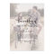 Rustic Script | Faded Photo Front and Back Wedding