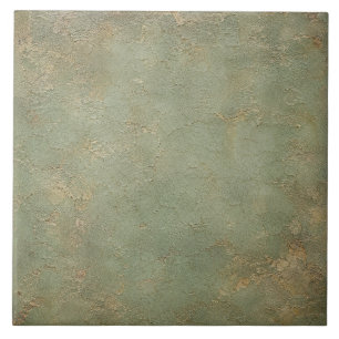 Rustic Seafoam Green Crackle Glaze Tile