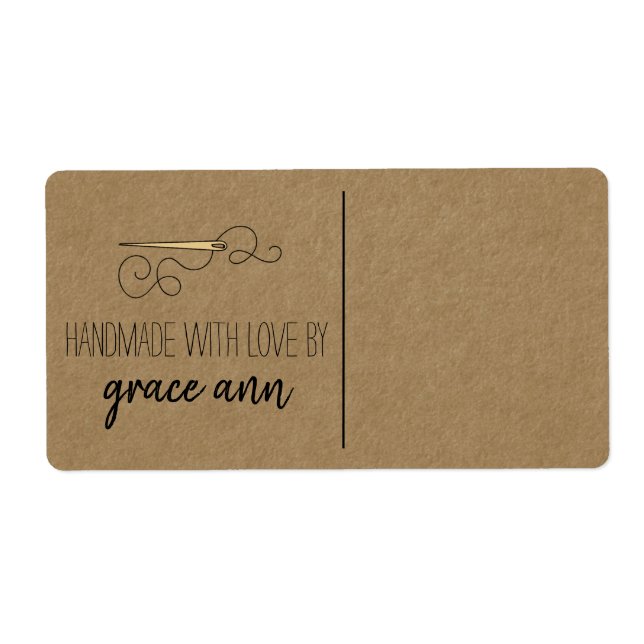 Rustic Sewing | Needle Kraft Custom Shipping  (Front)