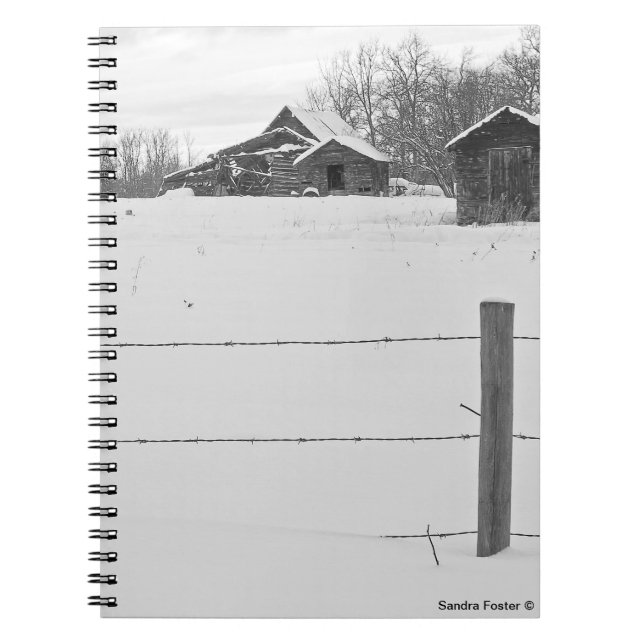 Rustic Shacks Photo Note Book (Front)