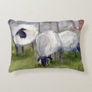 Rustic Sheep Decorative Cushion
