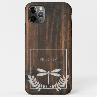 Rustic Silver Dragonfly Case-Mate iPhone Case