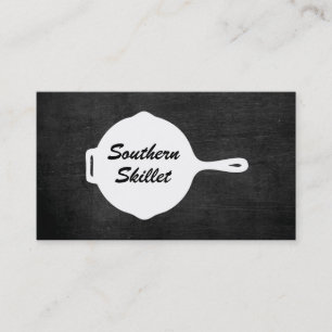 RUSTIC SKILLET LOGO for RESTAURANTS, CATERING I Business Card