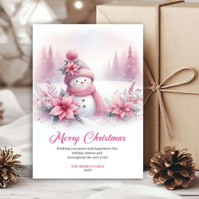 Rustic Snowy Forest Kids Printable Christmas Cards (Rustic Snowy Forest Kids Printable Christmas Greeting Card

)