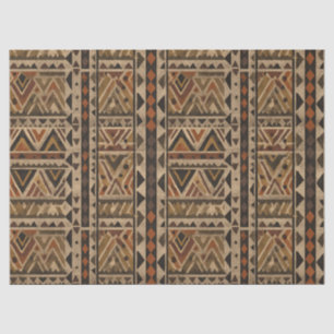 Rustic Southwestern Stripe Pattern (2) Tissue Paper
