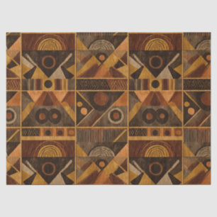 Rustic Southwestern Stripe Pattern (4) Tissue Paper